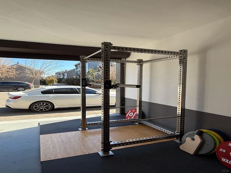 commercial grade gym flooring installation